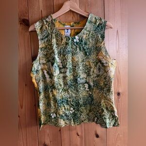 Yasuko Vintage Kimono Silk Top Art To Wear